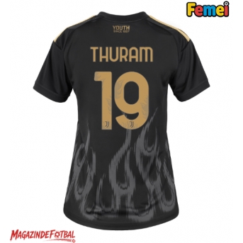 Juventus Khephren Thuram #19 Tricou Fotbal Replică 2026-27 Femei Treilea